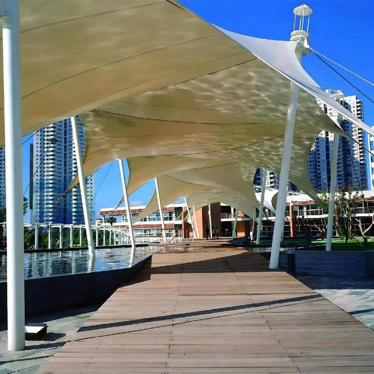 金秀膜结构景观棚