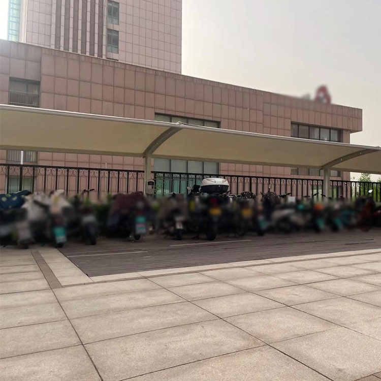 金秀膜结构电动车棚