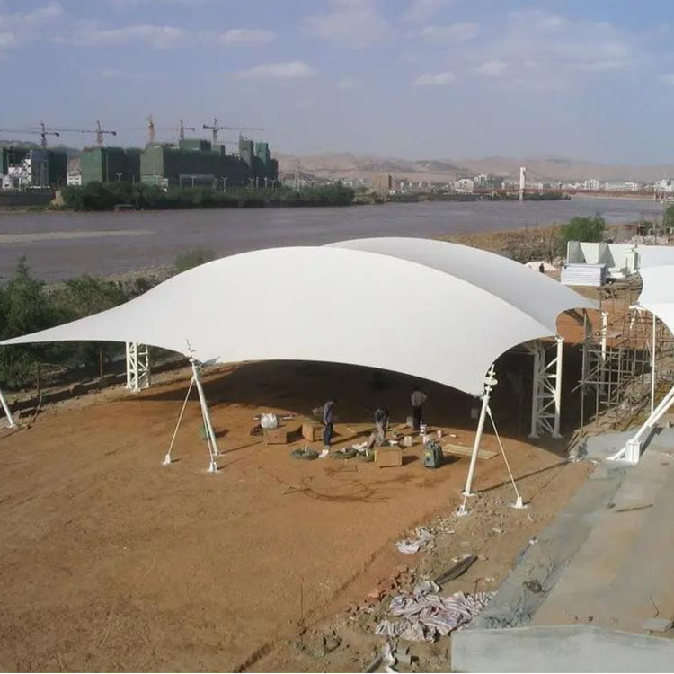 金秀膜结构汽车棚